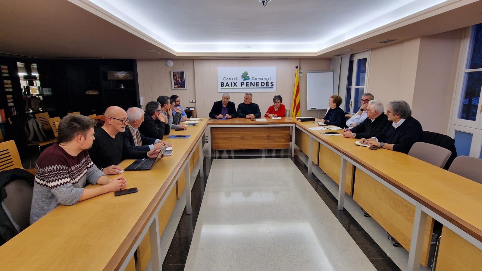 Reunió del consell d'alcaldes