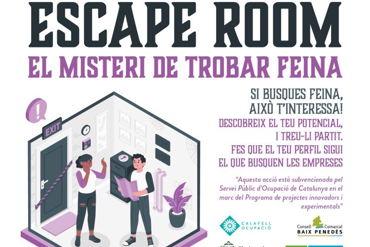 Escape room, el misteri de trobar feina