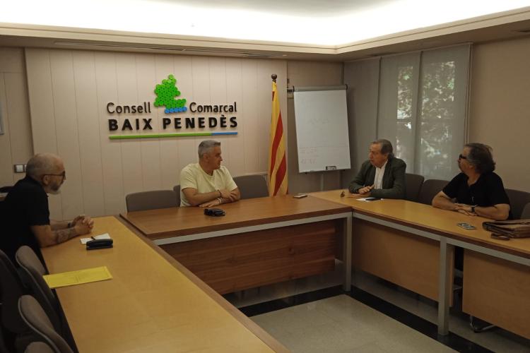 Reunió pro vegueria Penedès