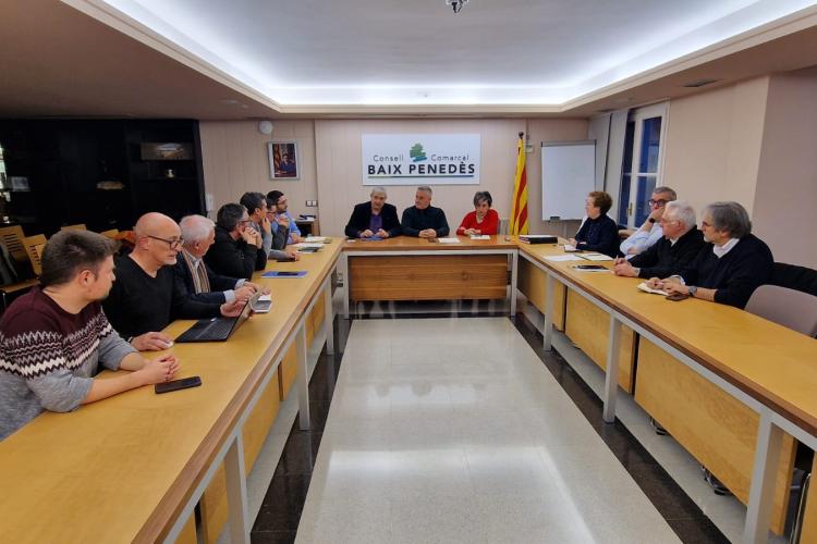 Reunió del consell d'alcaldes